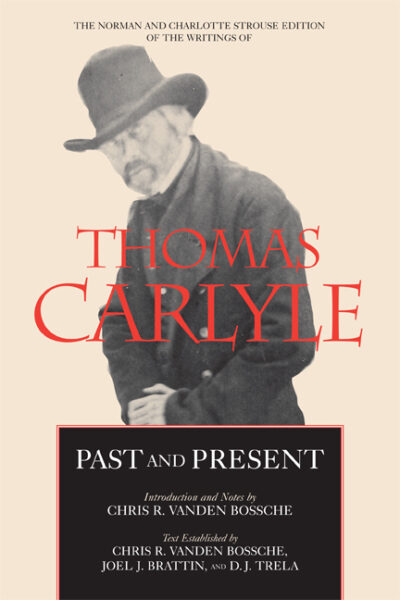 Cover of Past and Present showing image of Carlyle