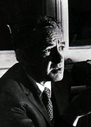 Black and white photo of Juan Rulfo